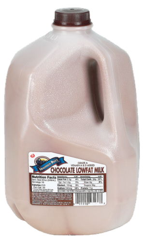 Mountain Dairy™ Low Fat Chocolate Milk Perspective: front
