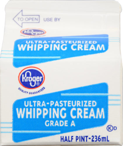 Kroger® Whipping Cream Perspective: front