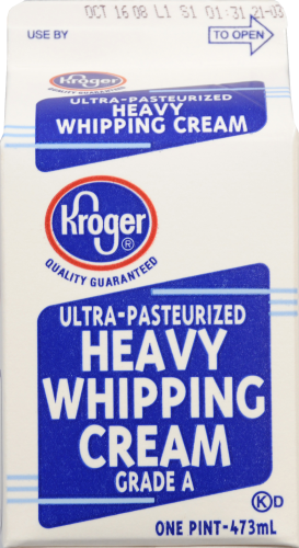 Kroger® Heavy Whipping Cream Perspective: front