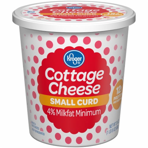 Kroger® 4% Milkfat Small Curd Cottage Cheese Perspective: front
