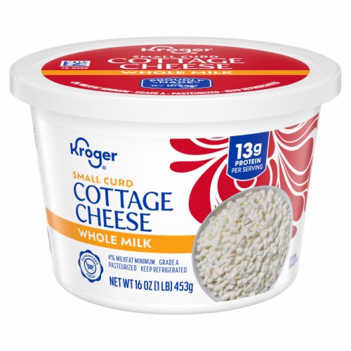 Kroger® 4% Milkfat Small Curd Cottage Cheese Perspective: front