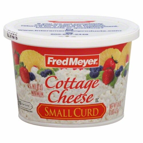 Fred Meyer® Small Curd Cottage Cheese Perspective: front