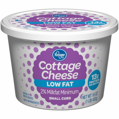 King Soopers Kroger 2 Lowfat Small Curd Cottage Cheese 16 Oz