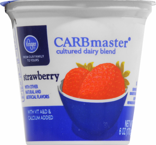 Kroger® CarbMaster™ Strawberry Yogurt Perspective: front