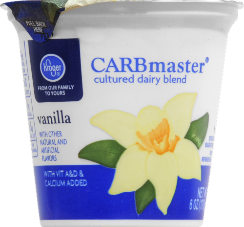 Kroger® CarbMaster™ Vanilla Yogurt, 6 oz - Kroger