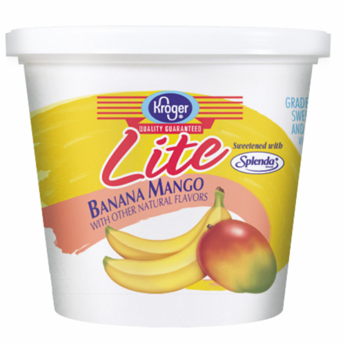Kroger® Lite Banana Mango Yogurt, 6 oz Ralphs