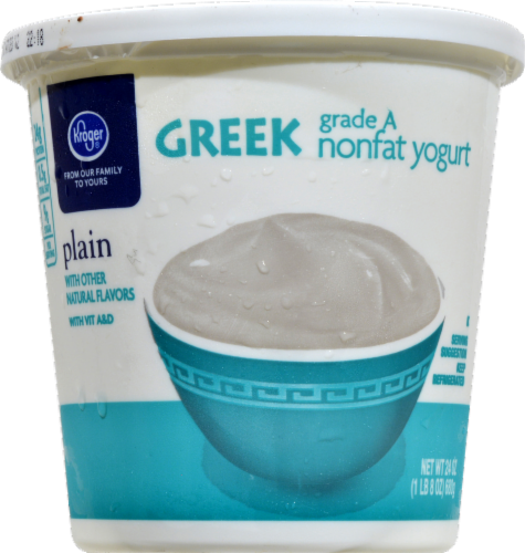Kroger®  Plain Greek Yogurt Perspective: front