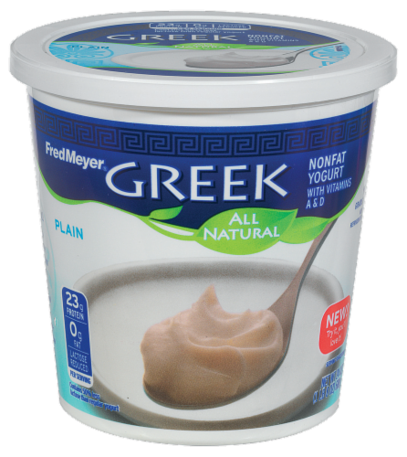 Fred Meyer® Plain Greek Yogurt Perspective: front