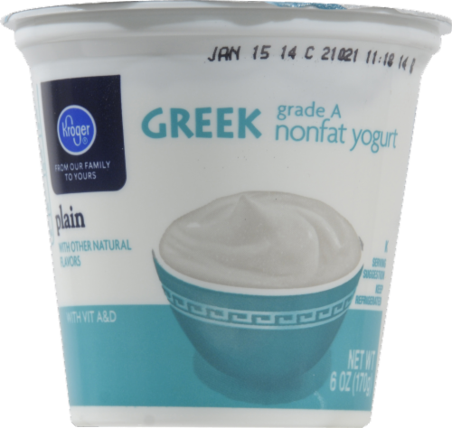 Kroger® Plain Greek Yogurt Perspective: front