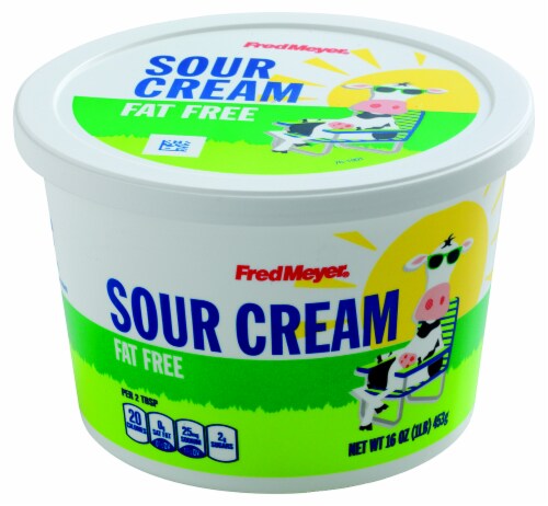 Fred Meyer® Fat Free Sour Cream Perspective: front