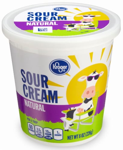 Kroger®  Natural Sour Cream Perspective: front