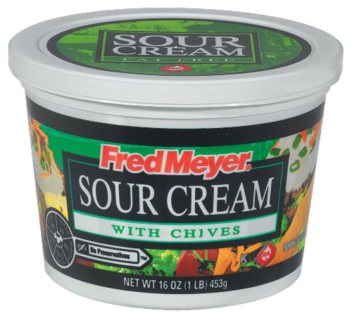 Fred Meyer® Sour Cream With Chives Perspective: front