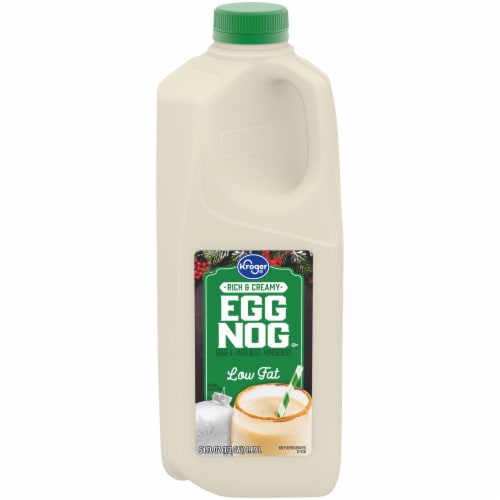 Kroger® Rich & Creamy Low Fat Eggnog Perspective: front