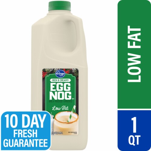 Kroger® Low Fat Egg Nog Half Gallon Perspective: front