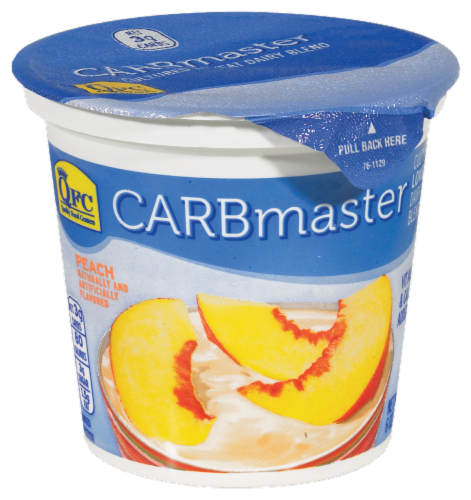 Quality Food Centers Peach Yogurt Perspective: front