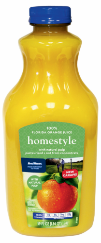 Fred Meyer® Homestyle Orange Juice Perspective: front