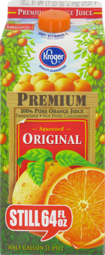 Kroger® Premium Original Orange Juice Perspective: front