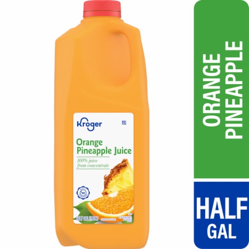 Kroger® 100% Orange Pineapple Juice From Concentrate Perspective: front