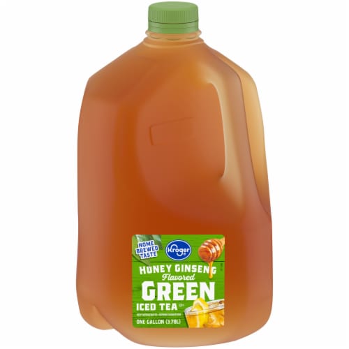 Kroger®  Honey Ginseng Flavored Green Iced Tea Perspective: front