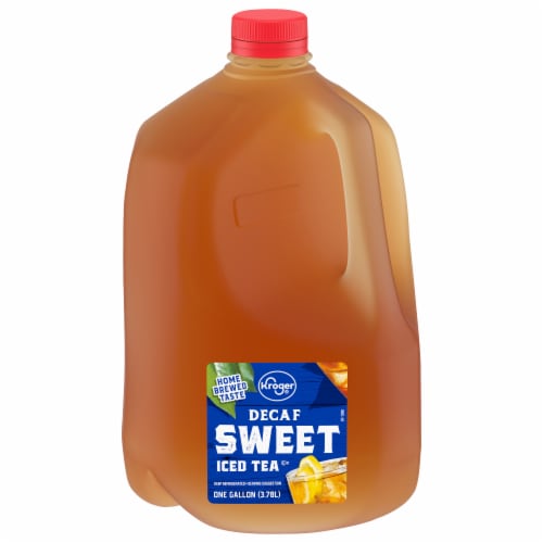 Kroger Decaf Sweet Iced Tea Perspective: front