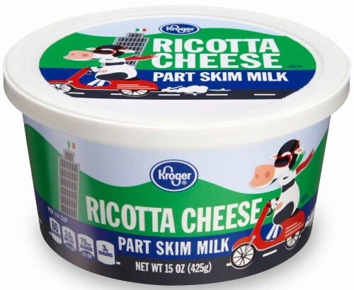 Kroger® Part Skim Ricotta Cheese Perspective: front