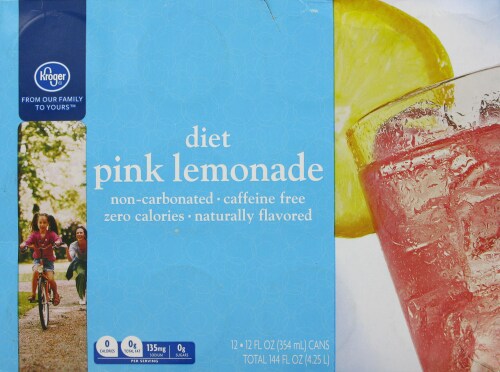 Kroger® Diet Pink Lemonade Perspective: front