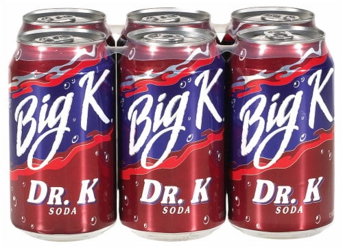 Kroger Big K® Dr. K Soda Perspective: front