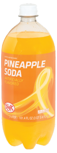 Kroger Big K® Pineapple Soda Perspective: front