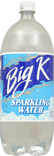 Kroger Big K® Sparkling Water Perspective: front