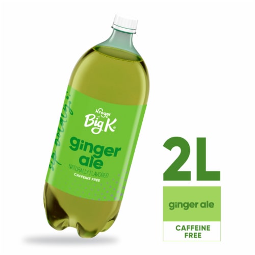 Kroger Big K® Caffeine Free Ginger Ale Soda Pop Soft Drink 2 L Frys