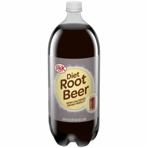 Kroger Big K® Diet Root Beer Perspective: front