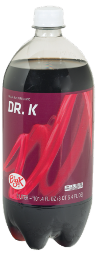 Kroger Big K® Dr K Soda Perspective: front