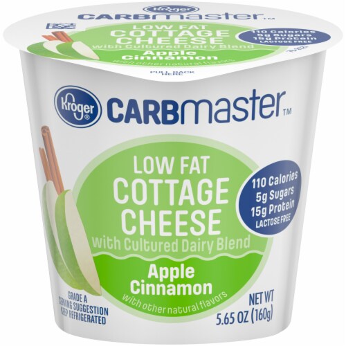 King Soopers Kroger Carbmaster Apple Cinnamon Low Fat Cottage