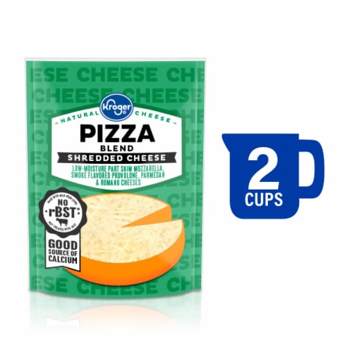 Kroger® Shredded Pizza Blend Cheese Perspective: front