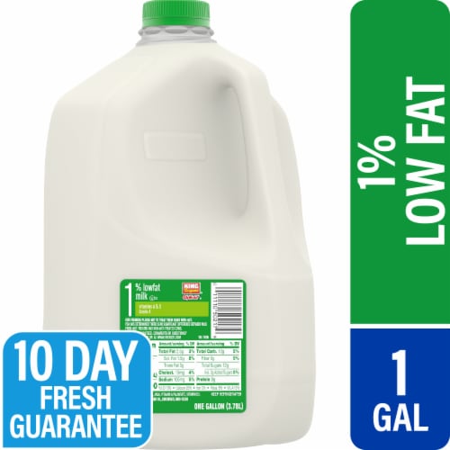 King Soopers City Market® 1% Lowfat Milk Perspective: front