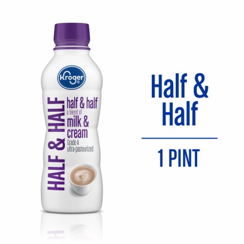 Kroger® Half and Half Pint Perspective: front