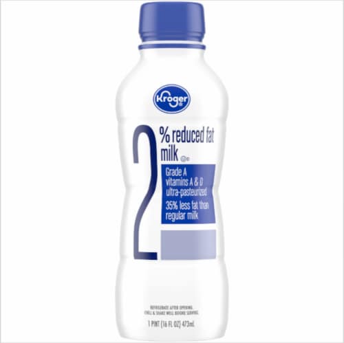 Kroger® 2% Reduced Fat Milk Perspective: front