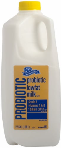Mountain Dairy™ Probiotic Low Fat Milk Perspective: front