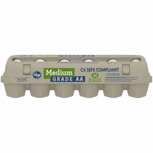Kroger grade aa medium eggs 12 ct kroger