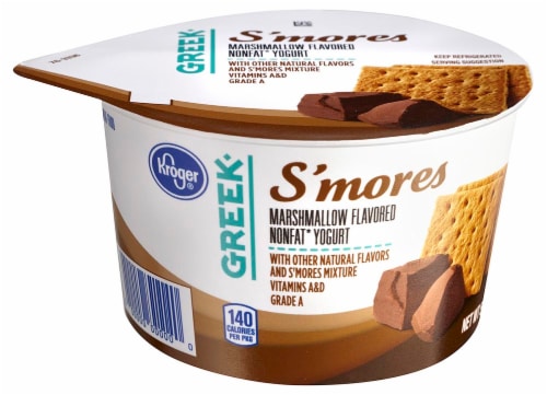 Kroger®  S'mores Greek  Yogurt Perspective: front