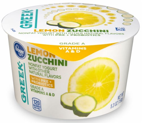 Kroger®  Lemon Zucchini Greek Yogurt Perspective: front