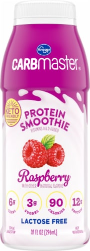 Kroger® CarbMaster® Raspberry Protein Smoothie Perspective: front
