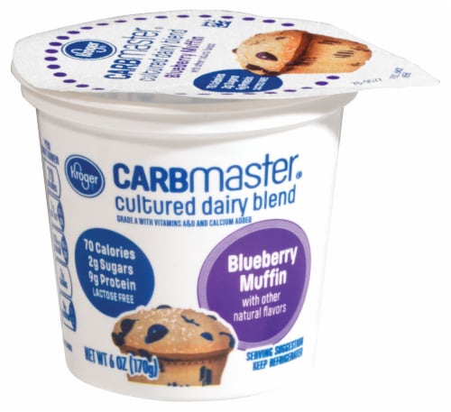 Kroger® CarbMaster™ Blueberry Muffin Cultured Dairy Blend Perspective: front