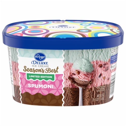 Kroger Deluxe Spumoni Ice Cream