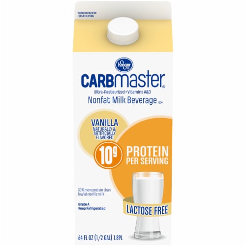 Kroger® CarbMaster® Vanilla Nonfat Milk Beverage Perspective: front