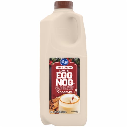 Kroger® Cinnamon Low Fat Egg Nog, 1/2 gal - Ralphs