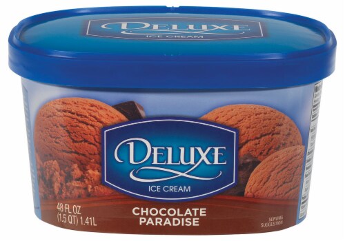 Deluxe Chocolate Paradise Ice Cream Tub Perspective: front