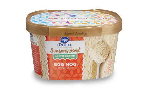 Kroger®  Deluxe Egg Nog Ice Cream Perspective: front