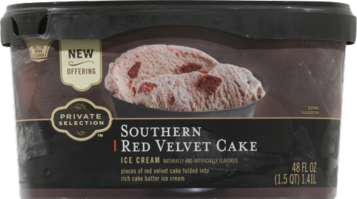 Private Selection™ Red Velvet Cake Ice Cream Perspective: front