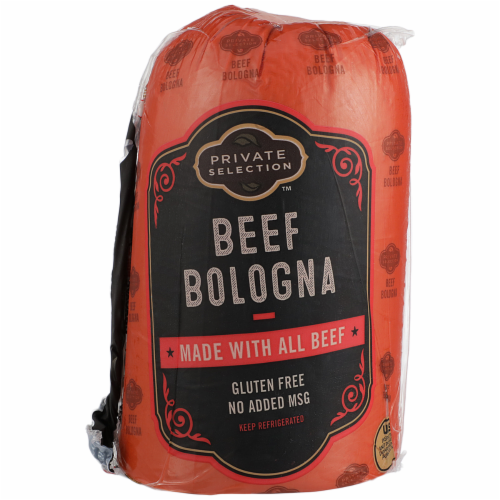 Private Selection™ Beef Bologna Fresh Sliced Deli Meat Perspective: front